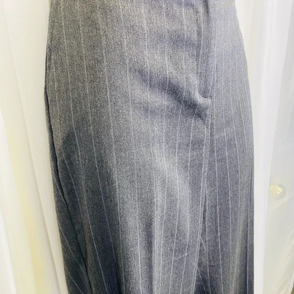 New York & Company Charcoal Pinstripe Pants - Picture 13 of 16